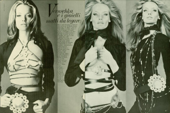 Veruschka by Franco Rubartelli / Vogue ITA (1970.02)