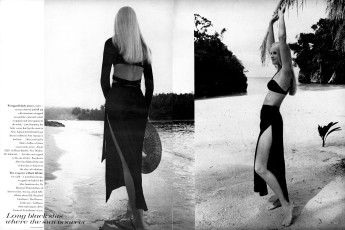 Gunilla Lindblad by Jean-Pierre Zachariasen / Vogue USA (1970.11/2)