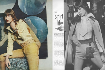 Jane Birkin by Patrick Litchfield
/ Vogue USA (1971.03)