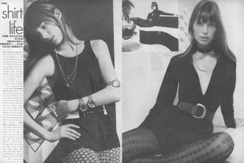 Jane Birkin by Patrick Litchfield
/ Vogue USA (1971.03)
