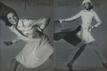 Apollonia van Ravenstein by Richard Avedon / Vogue USA (1972.11)