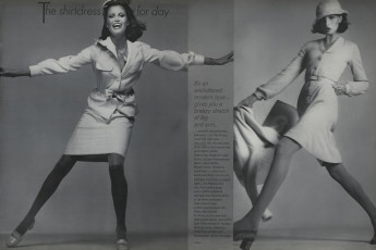 Apollonia van Ravenstein by Richard Avedon / Vogue USA (1972.11)