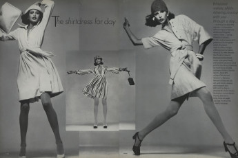 Apollonia van Ravenstein by Richard Avedon / Vogue USA (1972.11)