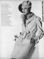 Apollonia van Ravenstein by Irving Penn / Vogue USA (1973.02)