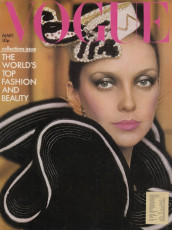 Donna Mitchell by Barry Lategan / Vogue UK (1973.03)