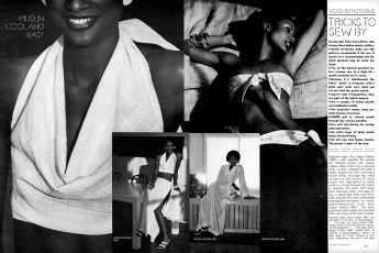 Apollonia van Ravenstein by Bob Stone / Vogue USA (1973.05)