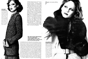 Rosie Vela by Irving Penn / Vogue USA (1974.09)