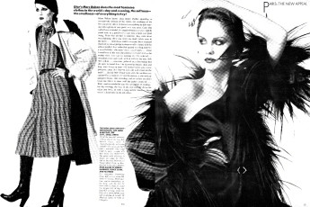 Rosie Vela by Irving Penn / Vogue USA (1974.09)