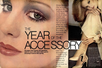 Rosie Vela by Bob Richardson / Vogue USA (1976.03)