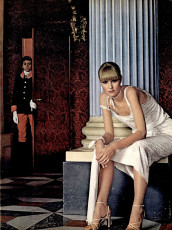 Gunilla Lindblad by Helmut Newton / Vogue USA (1976.03)