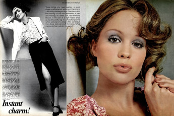 Rosie Vela by Richard Avedon / Vogue USA (1976.04)