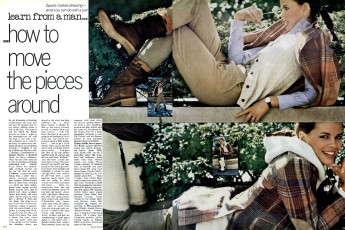 Lisa Taylor by Arthur Elgort / Vogue USA (1976.08)