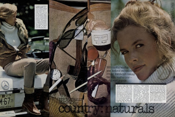 Lisa Taylor by Arthur Elgort / Vogue USA (1976.10)