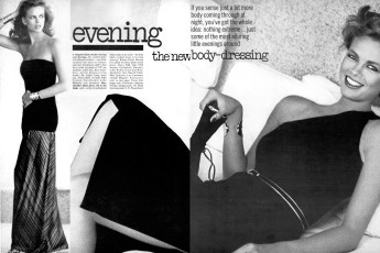 Lisa Taylor by Arthur Elgort / Vogue USA (1976.10)