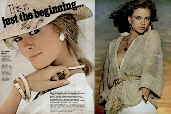 Lisa Taylor by Albert Watson / Vogue USA (1976.01)