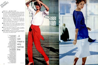 Rosie Vela by Arthur Elgort / Vogue USA (1976.12)