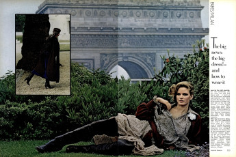 Lisa Taylor by Helmut Newton / Vogue USA (1977.08)