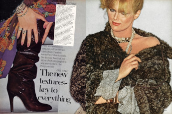 Lisa Taylor by Patrick Demarchelier / Vogue USA (1977.09)
