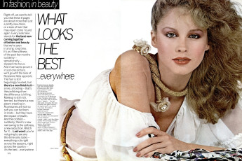 Rosie Vela by Albert Watson / Vogue USA (1977.12)