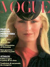 Gunilla Lindblad by Hans Feurer / Vogue ITA (1978.02)