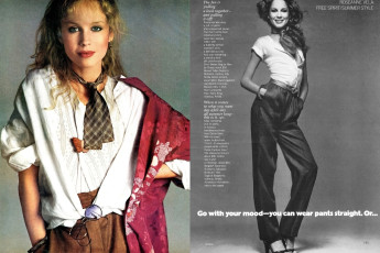 Rosie Vela by Richard Avedon / Vogue USA (1978.06)