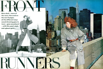 Patti Hansen by Albert Watson / Vogue USA (1978.08)