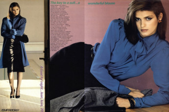 Gia Carangi by Denis Piel / Vogue USA (1979.07)