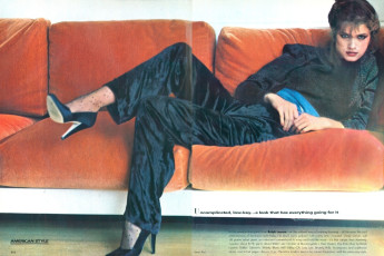 Gia Carangi by Denis Piel / Vogue USA (1979.09)