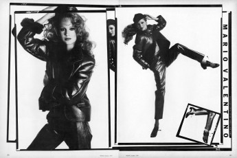 Rosie Vela by Richard Avedon / Vogue USA (1979.10)