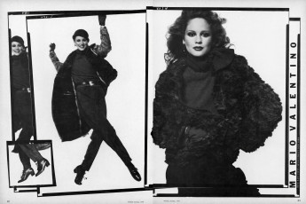 Rosie Vela by Richard Avedon / Vogue USA (1979.10)
