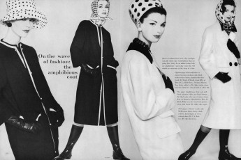 Dorothy McGowan by Tom Palumbo / Vogue USA (1960.04/2)