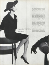 China Machado by Karen Radkai / Vogue USA (1962.04/2)