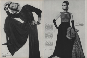 Veruschka by Irving Penn / Vogue USA (1963.08)
