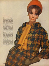 Wilhelmina Cooper by Bert Stern / Vogue USA (1963.09)