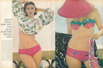 Suzy Parker by Bert Stern / Vogue USA (1964.05)