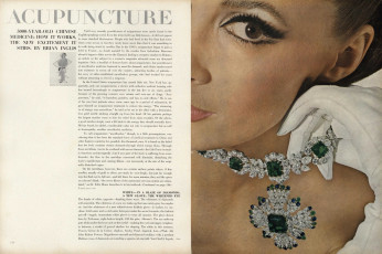 Wilhelmina Cooper by Irving Penn / Vogue USA (1964)