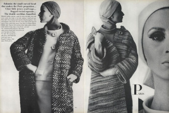 Wilhelmina Cooper by Irving Penn / Vogue USA (1964.09)