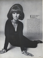 Brigitte Bauer by Bert Stern / Vogue USA (1964.11)
