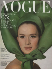 Brigitte Bauer by Irving Penn / Vogue USA (1965.01)