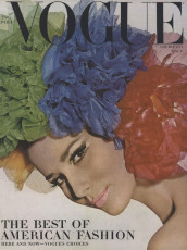 Brigitte Bauer by Irving Penn / Vogue USA (1965.02)