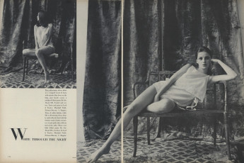Donna Mitchell by Gianni Penati / Vogue USA (1965.02)