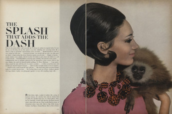 Marisa Berenson by Irving Penn / Vogue USA 1965.03/2)