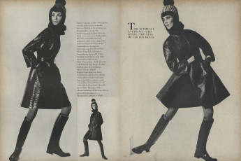 Wilhelmina Copper by Horst P. Horst / Vogue USA (1965.10/2)
