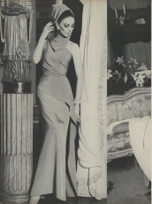 Wilhelmina Cooper by Horst P. Horst / Vogue USA (1965.11)
