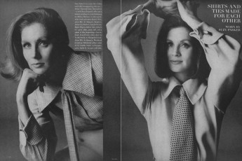Suzy Parker by Franco Rubartelli (Vogue USA 1967.01)