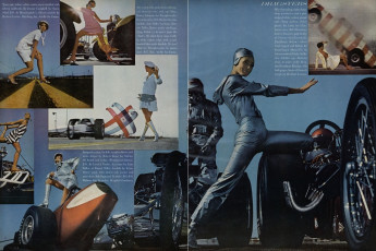 Marisa Berenson by Arnaud de Rosnay (Vogue USA 1967.04/2)