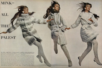 Jean Shrimpton by Richard Avedon (Vogue USA 1967.10/2)
