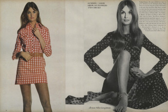 Jean Shrimpton by Irving Penn (Vogue USA 1969.04)