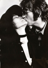 Yoko Ono, John Lennon by David Bailey (1971)