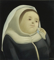 Prioress by Fernando Botero (1966)